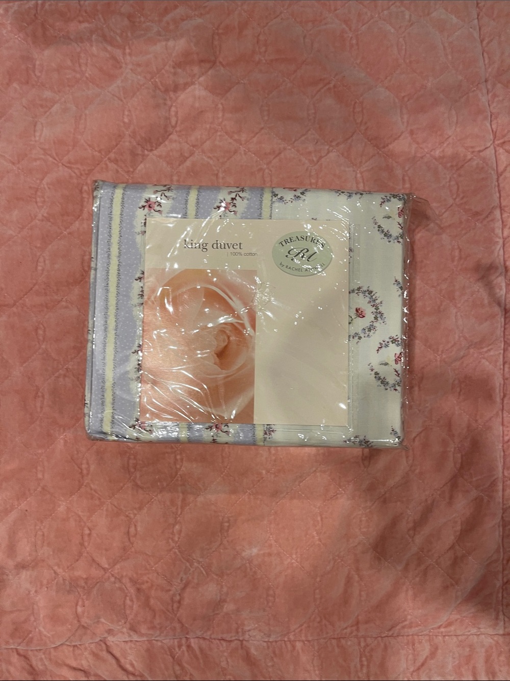 BRAND NEW RACHEL ASHWELL TREASURES KING DUVET LUCILLE